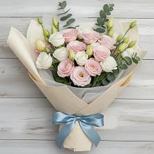 Букет шампанское #REPLACE_PRED# Курчатове Букет цветов из:  Лизиантусы #REPLACE_PRED# Курчатове