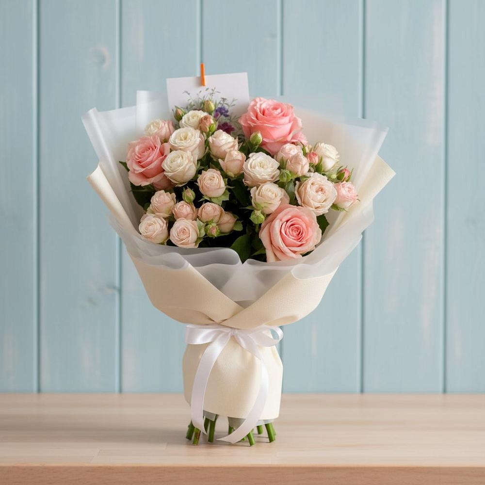 Букет голос любви в Курчатове Букет цветов из: Розы в Курчатове