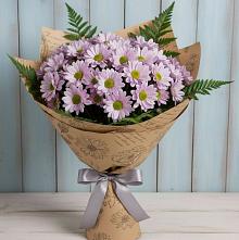 Букет соблазн в Курчатове Букет цветов из:  Хризантемы в Курчатове