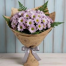 Букет соблазн в Курчатове Букет цветов из:  Хризантемы в Курчатове