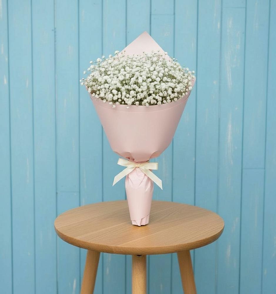 Букет Воздушное настроение в Курчатове Букет цветов из: Гипсофила в Курчатове