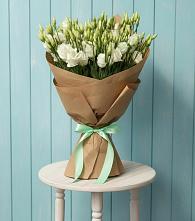 Букет Утренняя Свежесть в Курчатове Букет цветов из:  Лизиантусы в Курчатове