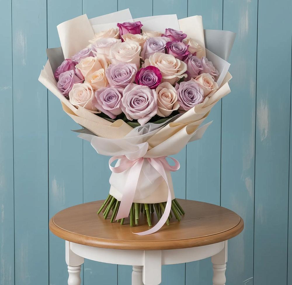 Букет десерт в Курчатове Букет цветов из: Розы в Курчатове