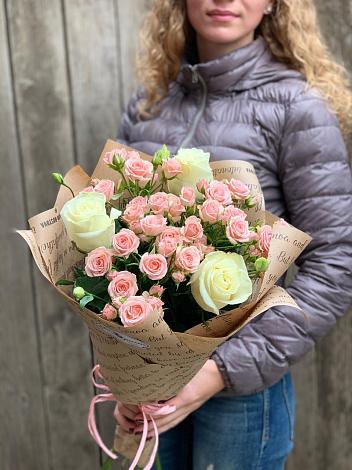 Букет цветов из: Розы в Курчатове