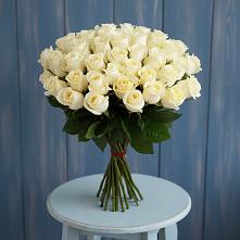 51 Белая роза Эдлесс Лав в Курчатове Букет 51 Белая роза Эдлесс Лав в Курчатове