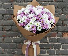 Букет грани совершенства в Курчатове Букет цветов из:  Хризантемы в Курчатове