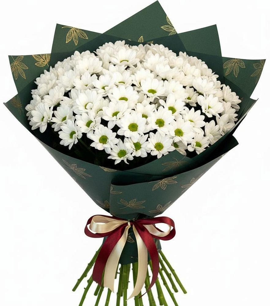 Букет море ромашек в Курчатове Букет цветов из: Хризантемы в Курчатове