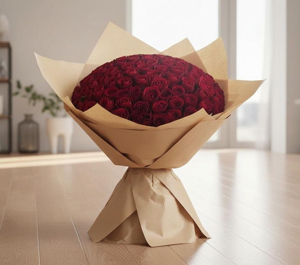 101 Красная роза в Курчатове Букет 101 Красная роза в Курчатове