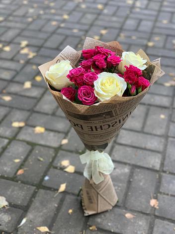 Букет цветов из: Розы в Курчатове