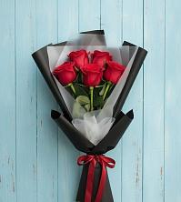 Букет в ритме города в Курчатове Букет цветов из:  Розы в Курчатове