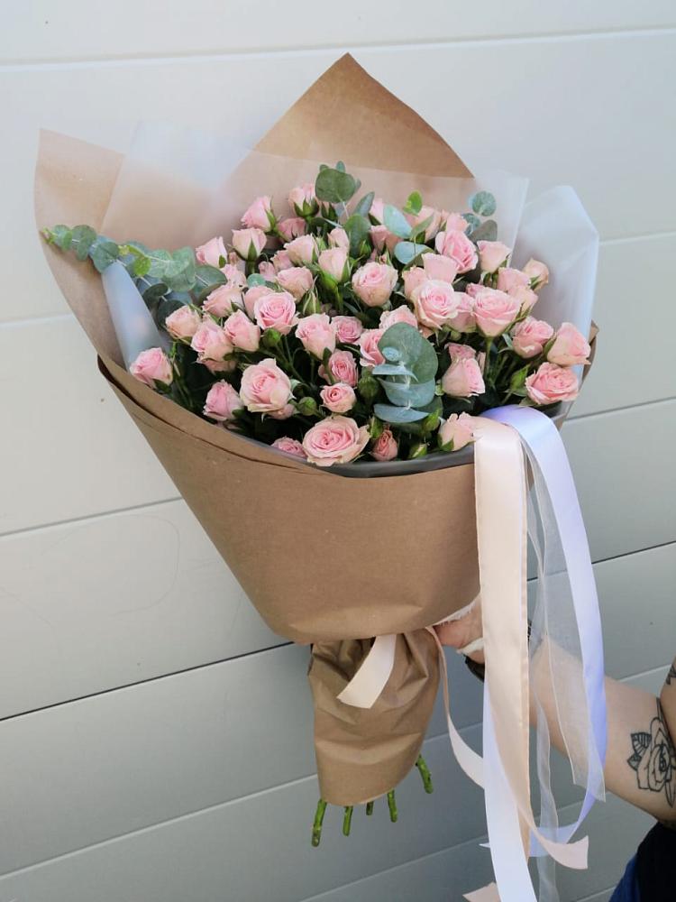 Букет Нежное касание в Курчатове Букет цветов из: Розы в Курчатове