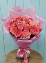 15 Розовых роз Равель #REPLACE_PRED# Курчатове Букет 15 Розовых роз Равель #REPLACE_PRED# Курчатове