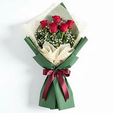 Букет рубиновое очарование в Курчатове Букет цветов из:  Розы в Курчатове
