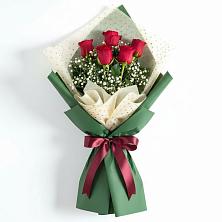 Букет рубиновое очарование в Курчатове Букет цветов из:  Розы в Курчатове